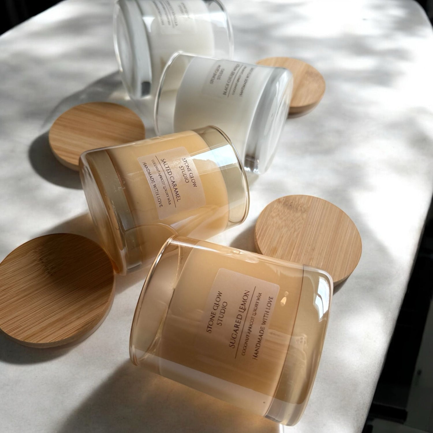 Glassware Candles