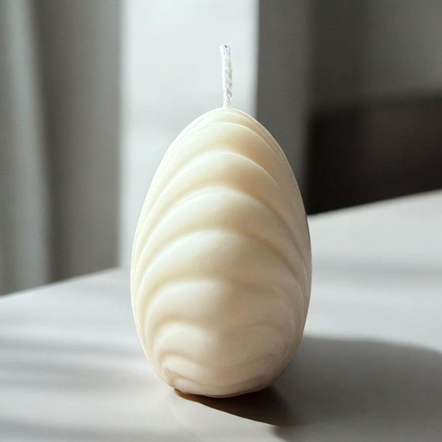 Pillar Shell, Organic Soy Wax.