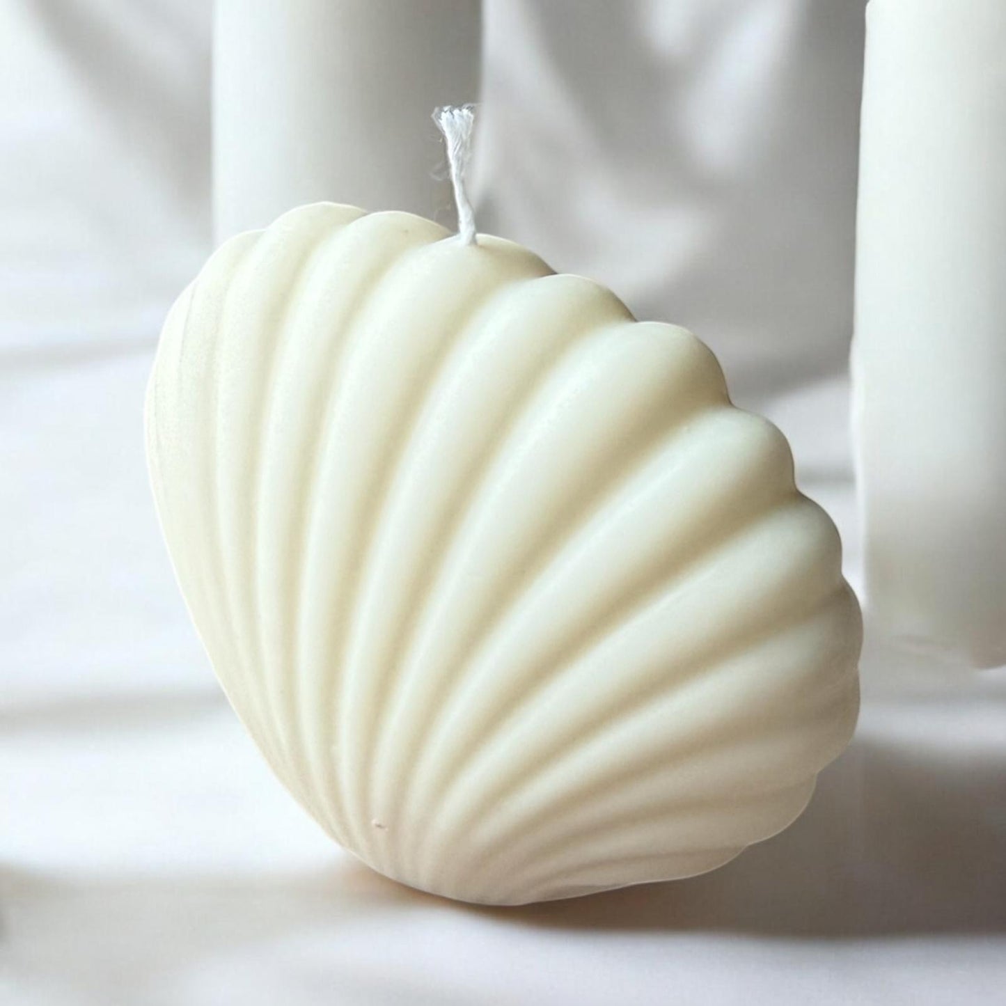 Pillar Shell, Organic Soy Wax.