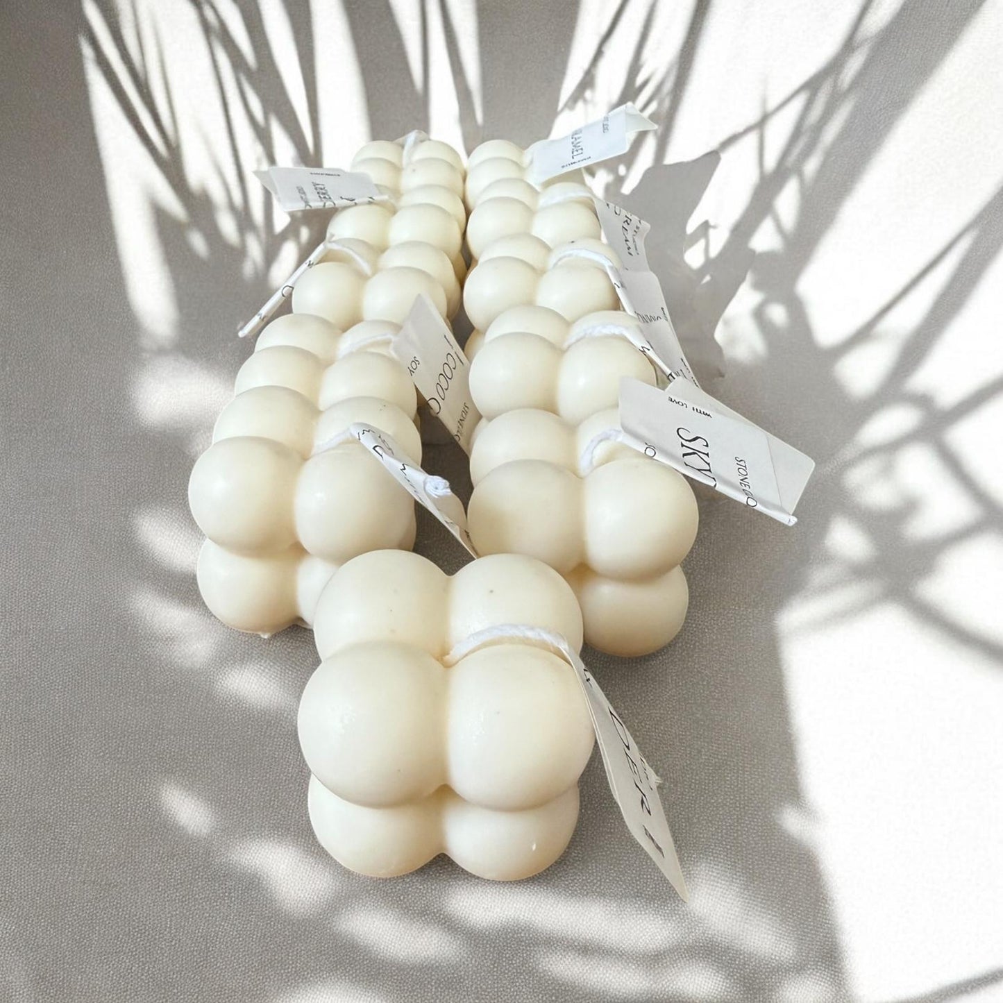Samples of Our 11 Scents, Pillar Cubes, Organic Soy Wax.
