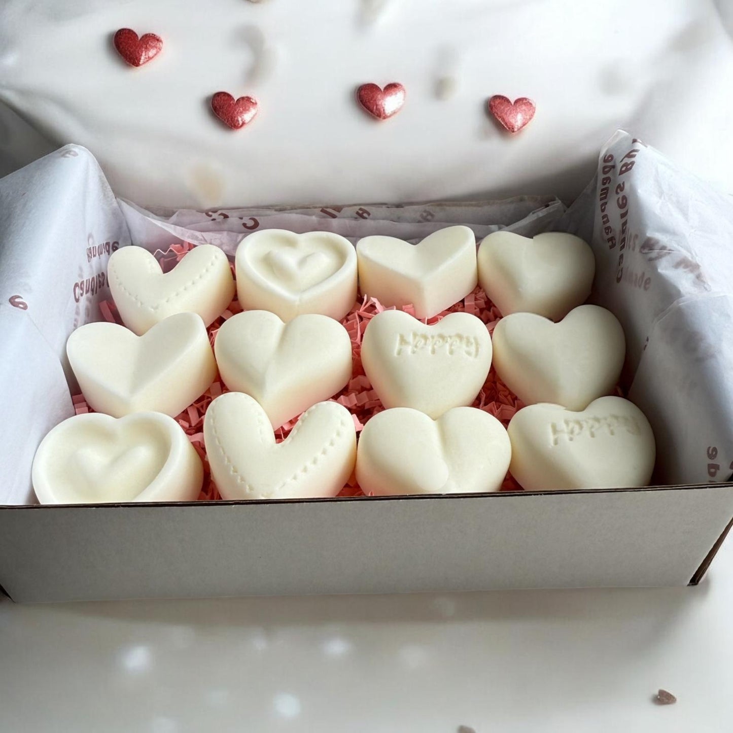Hearts Wax Melts, Organic Soy Wax Melts