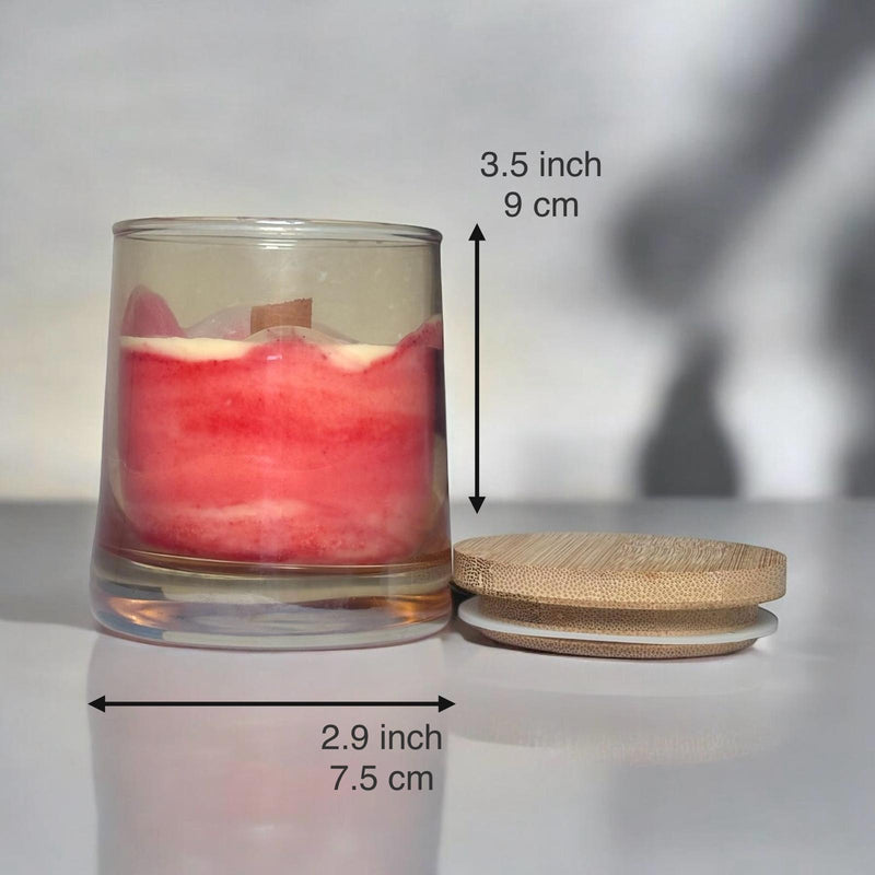 Clear Orange Glass 