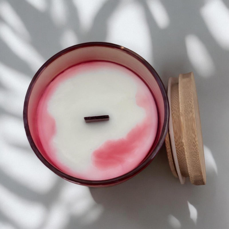  Jar with Red Design.