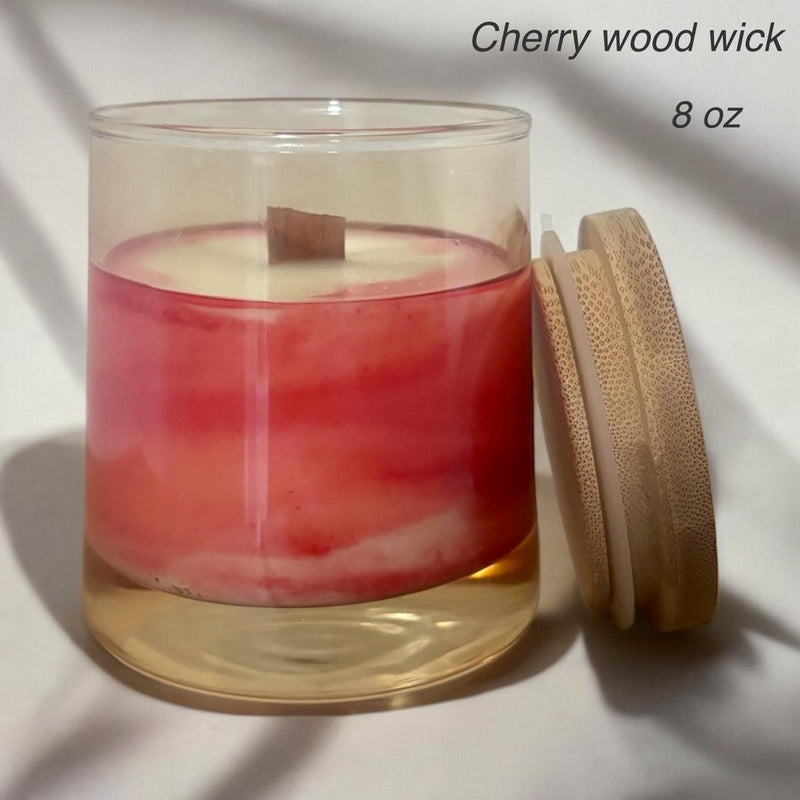  Jar with Red Design.