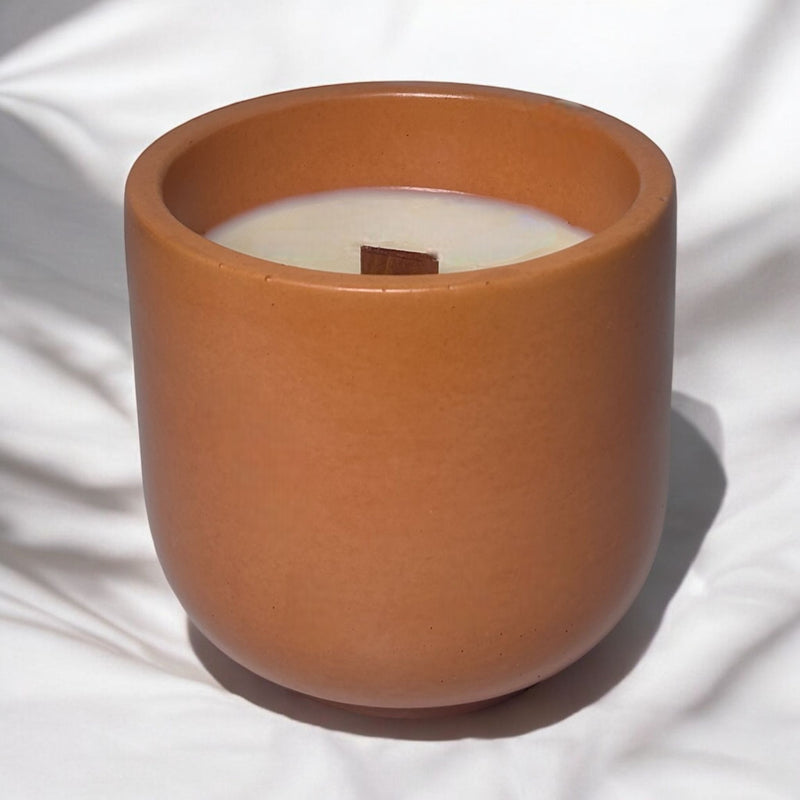 Classic Candle Style, Concrete Jar.