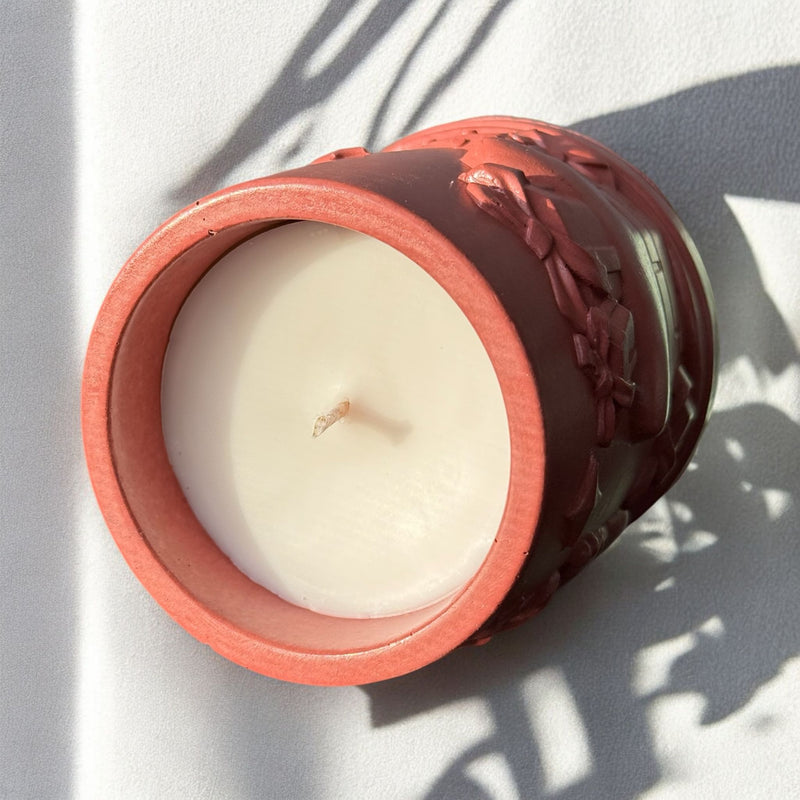 Concrete Jar, Candle.
