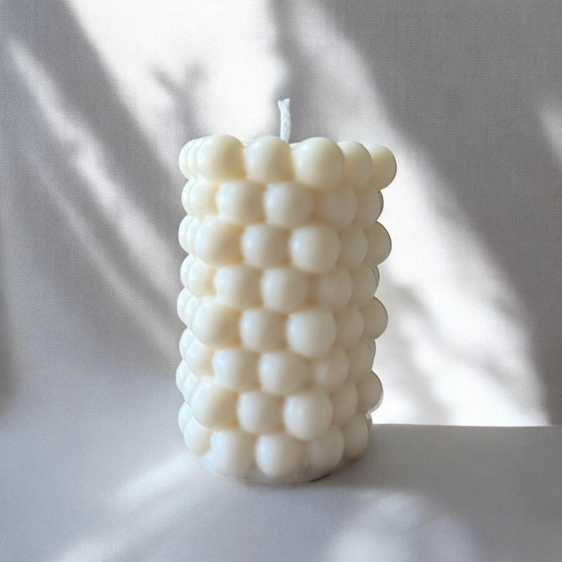 Pillar Scented Candle, Organic Soy Wax, Decorative Candle.