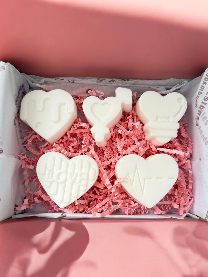 Valentine's Day Hearts Wax Melts, Soy Wax Melts