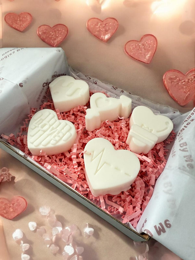 Valentine's Day Hearts Wax Melts, Soy Wax Melts