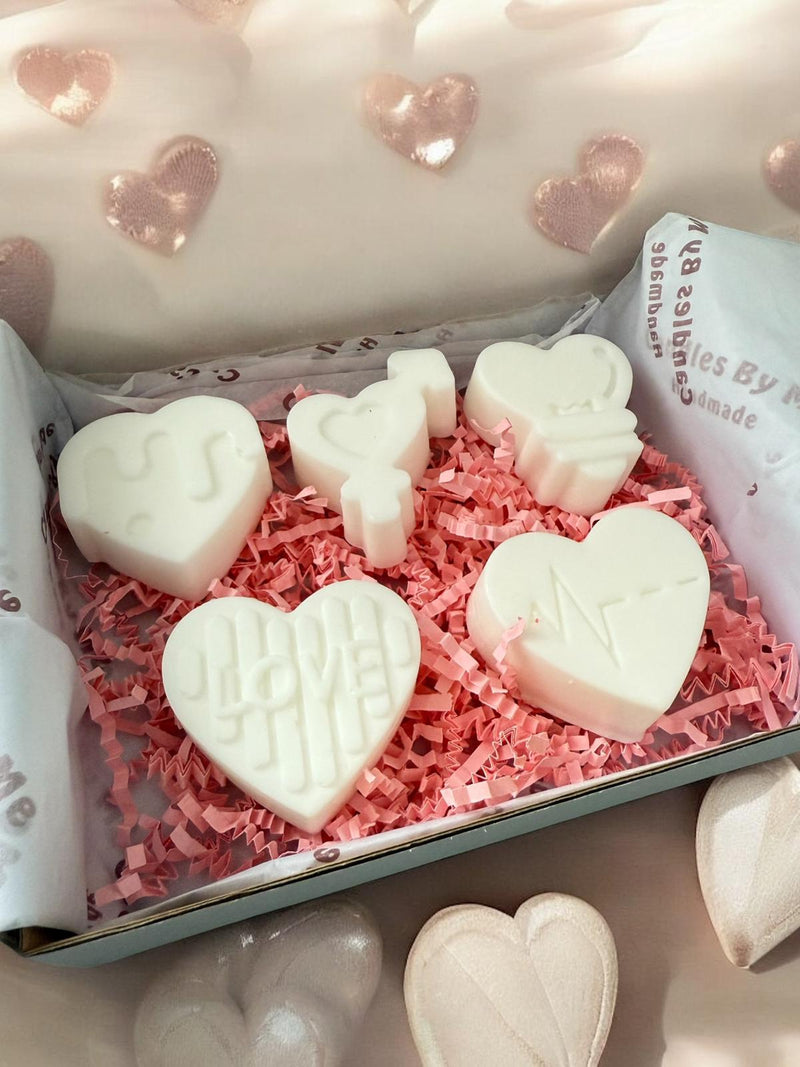 Valentine's Day Hearts Wax Melts, Soy Wax Melts